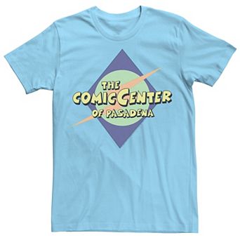 Men's The Big Bang Theory The Comic Center Of Pasadena Tee