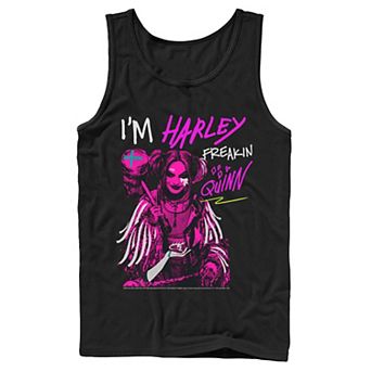 Men's Birds Of Prey I'm Harley Freakin' Quinn Tank Top
