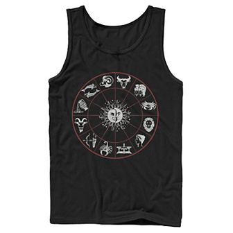 Men's Fifth Sun Celestial Wheel Stamp Tank Top