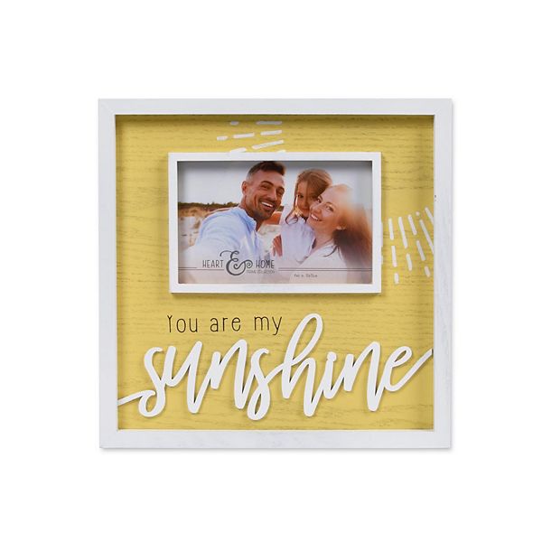 New View You Are My Sunshine Wall Frame