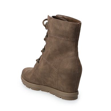 Sonoma Goods For Life® Garter Women's Wedge Ankle Boots