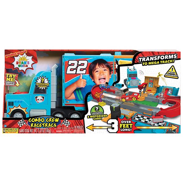 Just Play Ryan's World Mystery Playdate Mystery Box Raceway