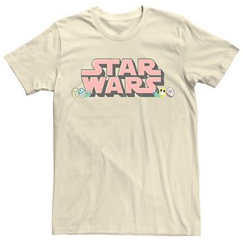 Men's Star Wars Easter Themed Chest Logo Tee