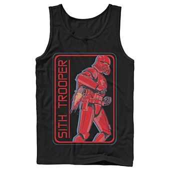 Men's Star Wars The Rise of Skywalker Sith Trooper Rocket Tank Top
