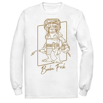 Men's Star Wars The Rise Of Skywalker Babu Frik Outline Tee