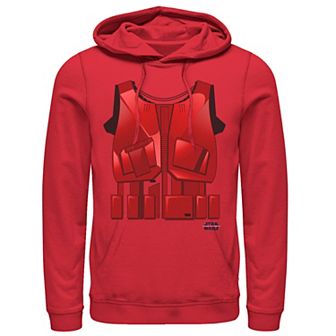 Men's Star Wars The Rise Of Skywalker Halloween Red Sith Costume Hoodie