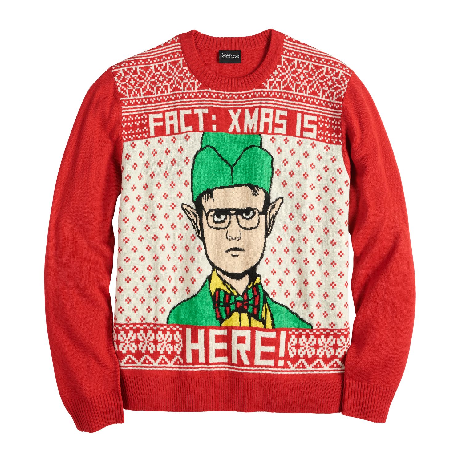 kohls dwight christmas sweater
