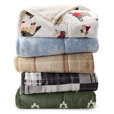 Kohls cuddl duds throw sale