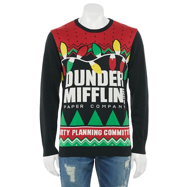 Dunder mifflin ugly sweater sale