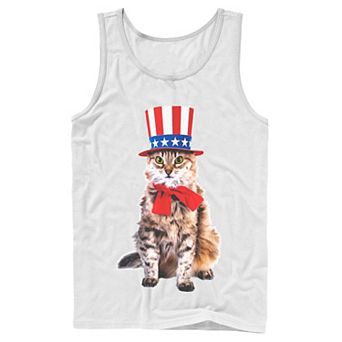 Men's Fifth Sun Meowica Cat Tank Top