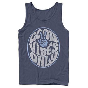 Men's Fifth Sun Good Vibes Only Text Tank Top