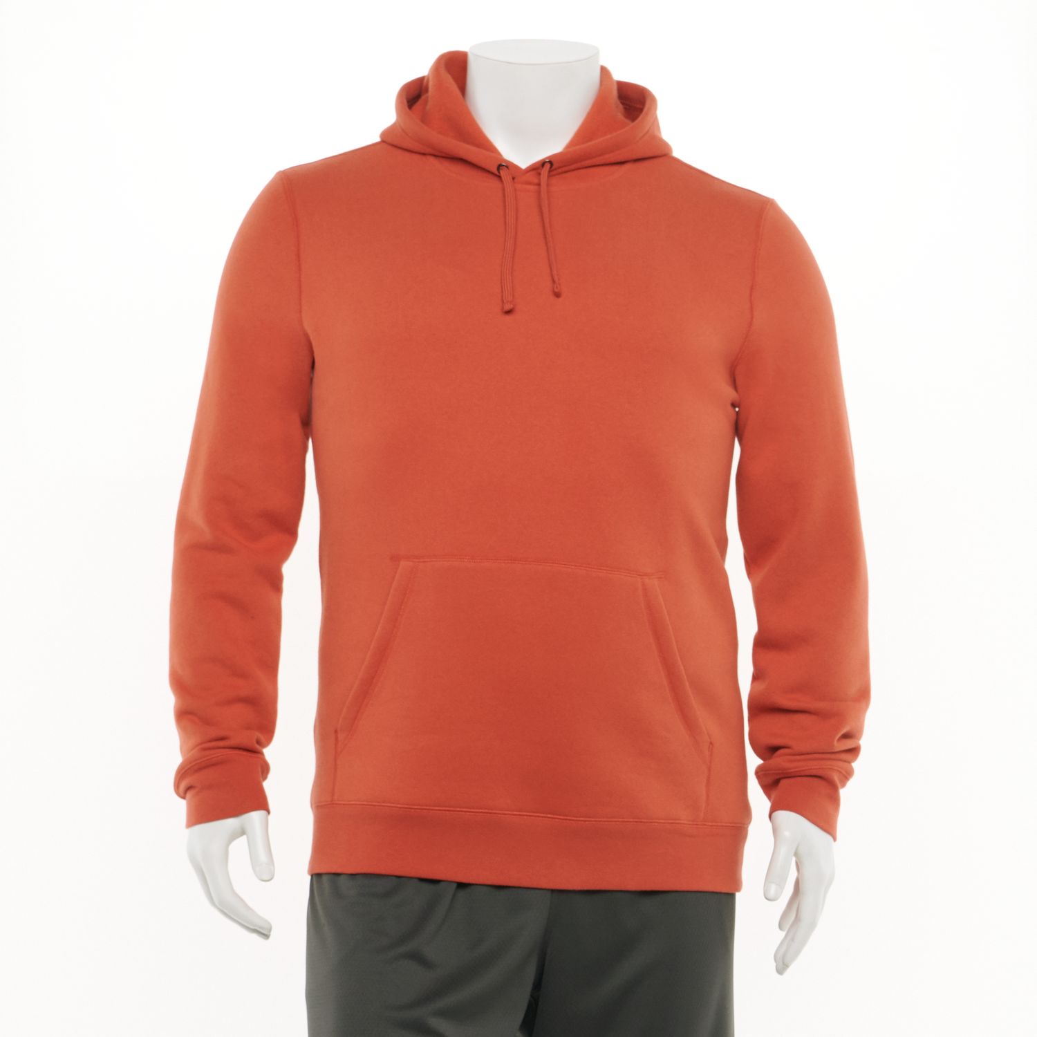 black and orange hoodie