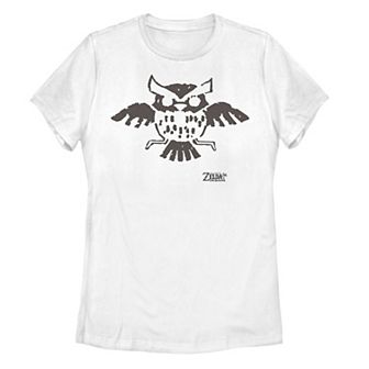 Juniors' Nintendo Legend Of Zelda Links Awakening Owl Glyph Graphic Tee