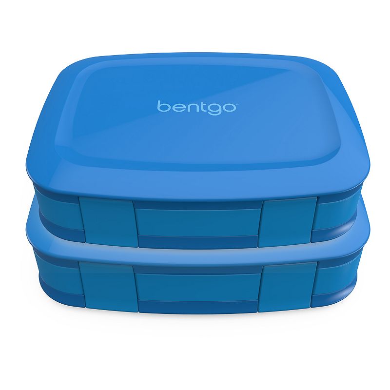 BergHOFF Leo 4-Piece Vacuum Food Container Set - Blue