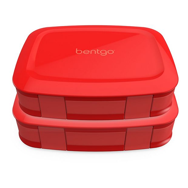 Bentgo Fresh Lunch Box, 2 Pk. Red