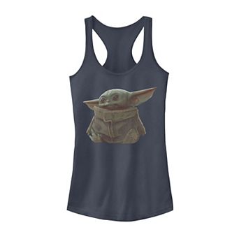 Juniors' Star Wars The Mandalorian The Child Portrait Tank Top