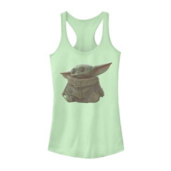 Juniors' Star Wars The Mandalorian The Child Portrait Tank Top