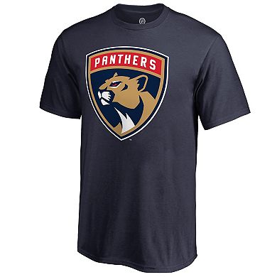 Men's Navy Florida Panthers Primary Logo T-Shirt