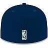 Men's New Era Navy Dallas Mavericks Official Team Color 59FIFTY Fitted Hat