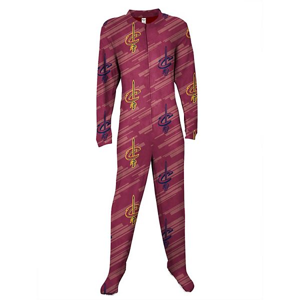 Men's Concepts Sport Wine Cleveland Cavaliers Grandstand Union Suit Pajamas