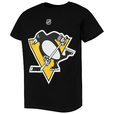 Youth Jake Guentzel Black Pittsburgh Penguins Player Name & Number T-Shirt