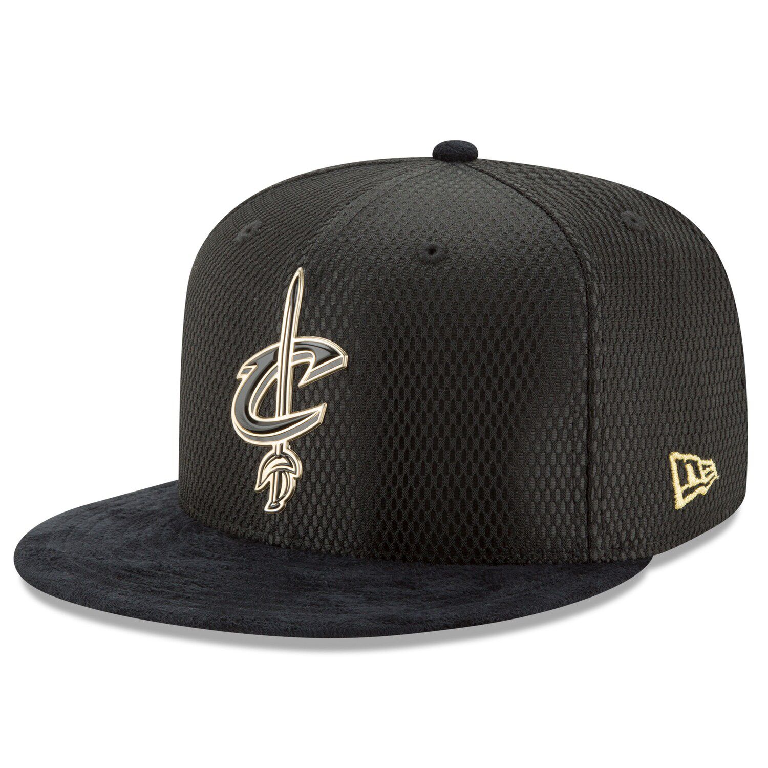 black and gold new era hat