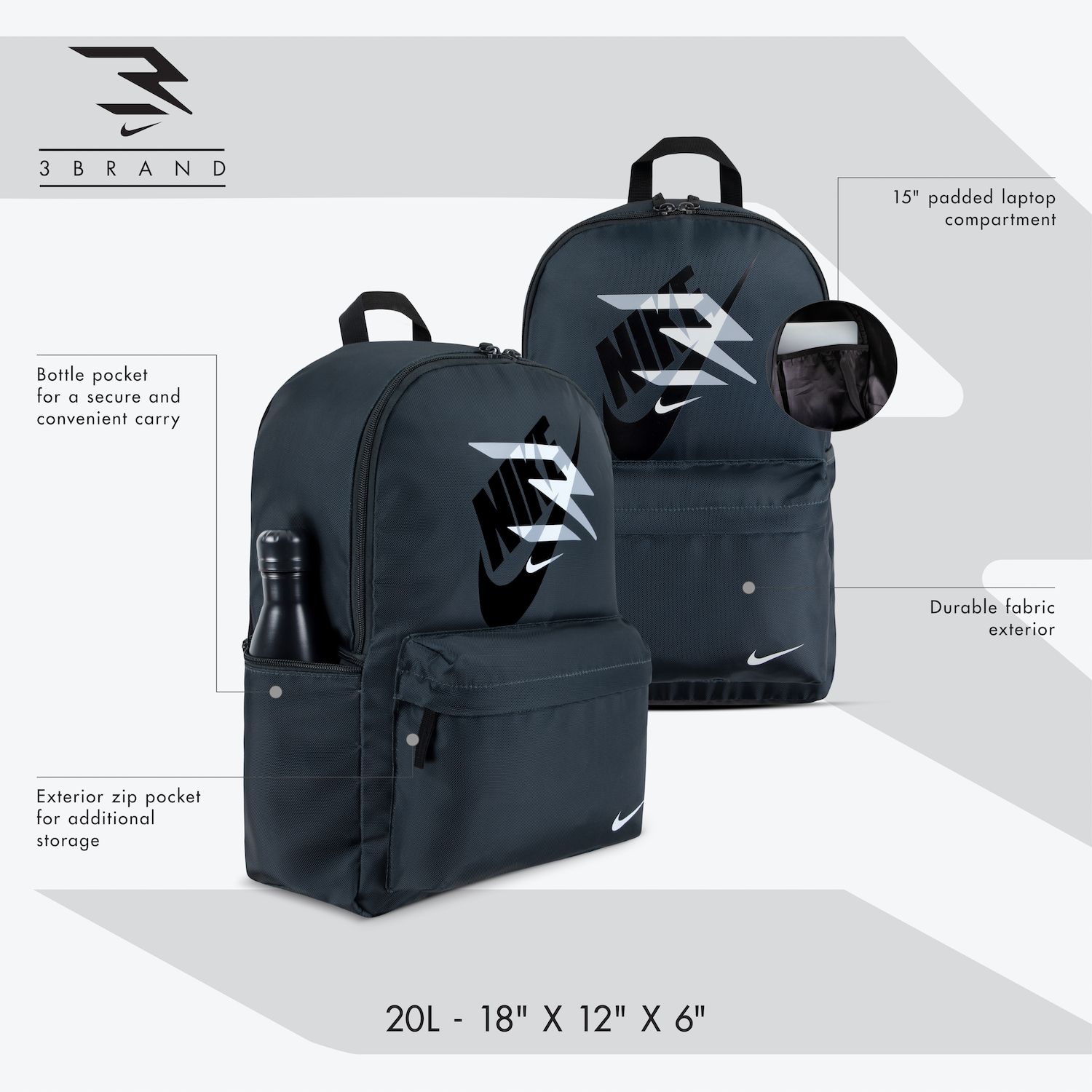 Nike 3BRAND by Russell Wilson Backpack