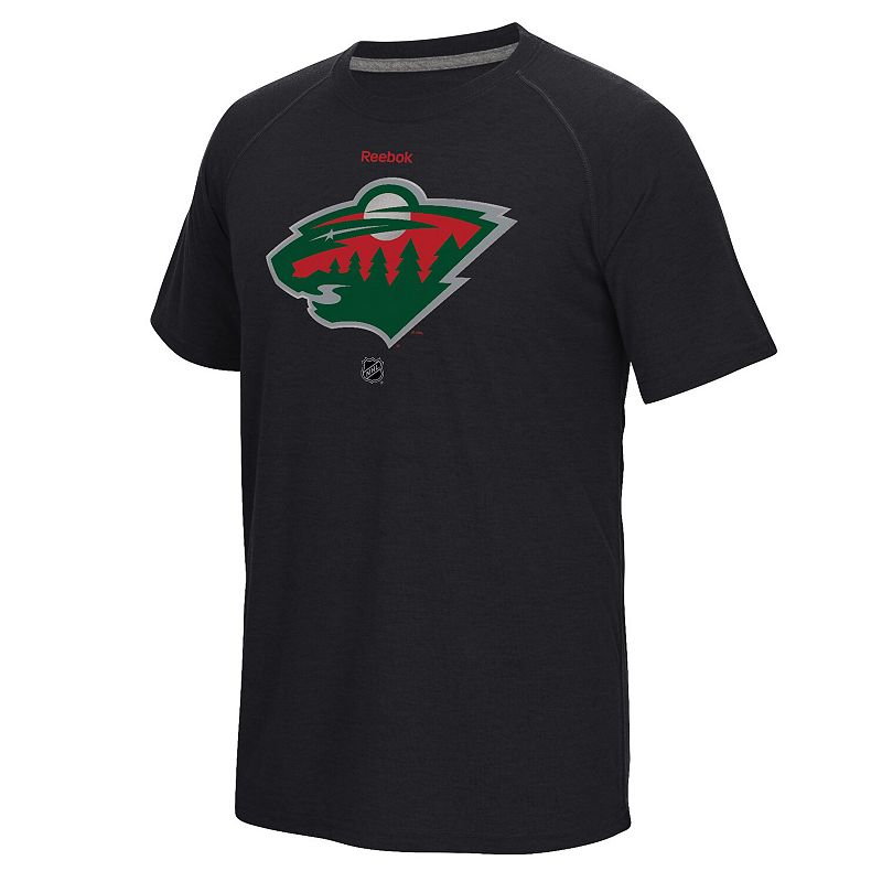 UPC 888171155725 product image for Men's Reebok Black Minnesota Wild Center Ice TNT Logo Reflect Supremium Speedwic | upcitemdb.com