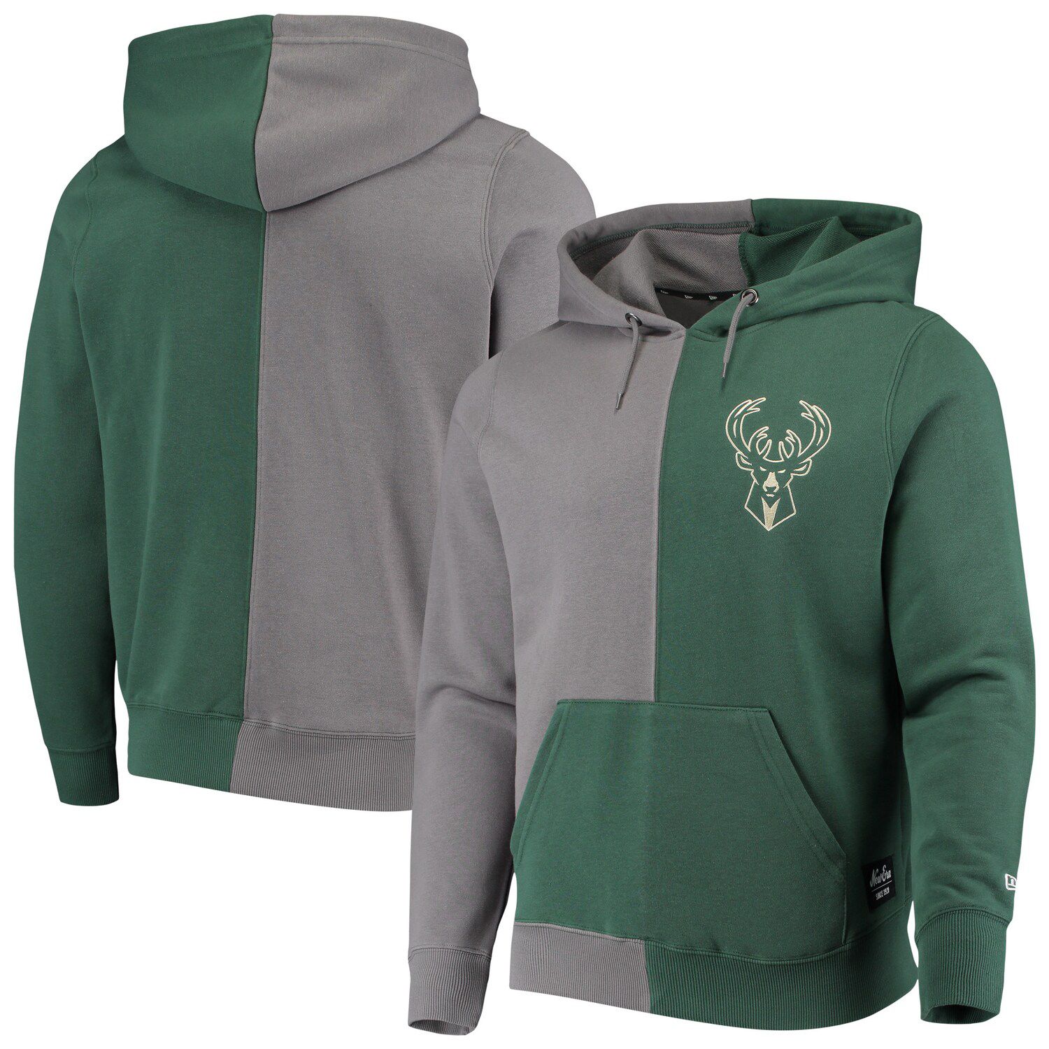 green pullover hoodie