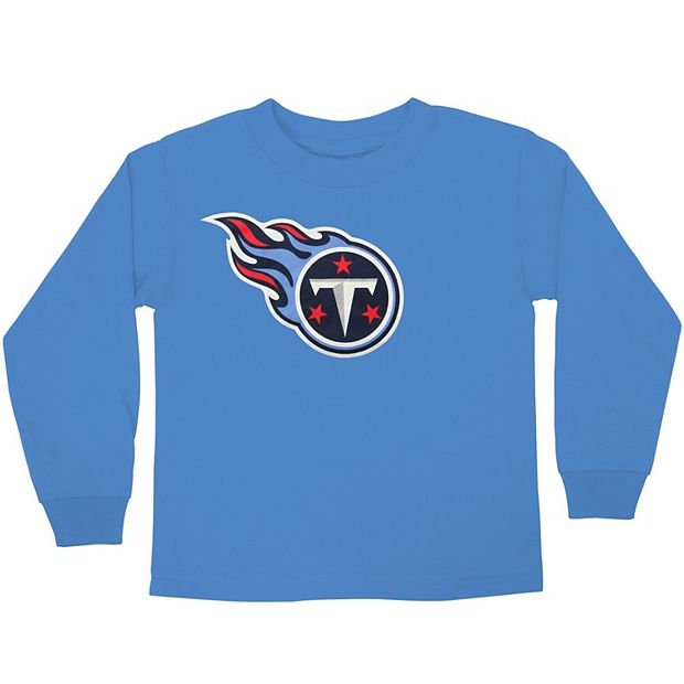 Tennessee Titans Preschool Team Logo Long Sleeve T-Shirt - Light Blue