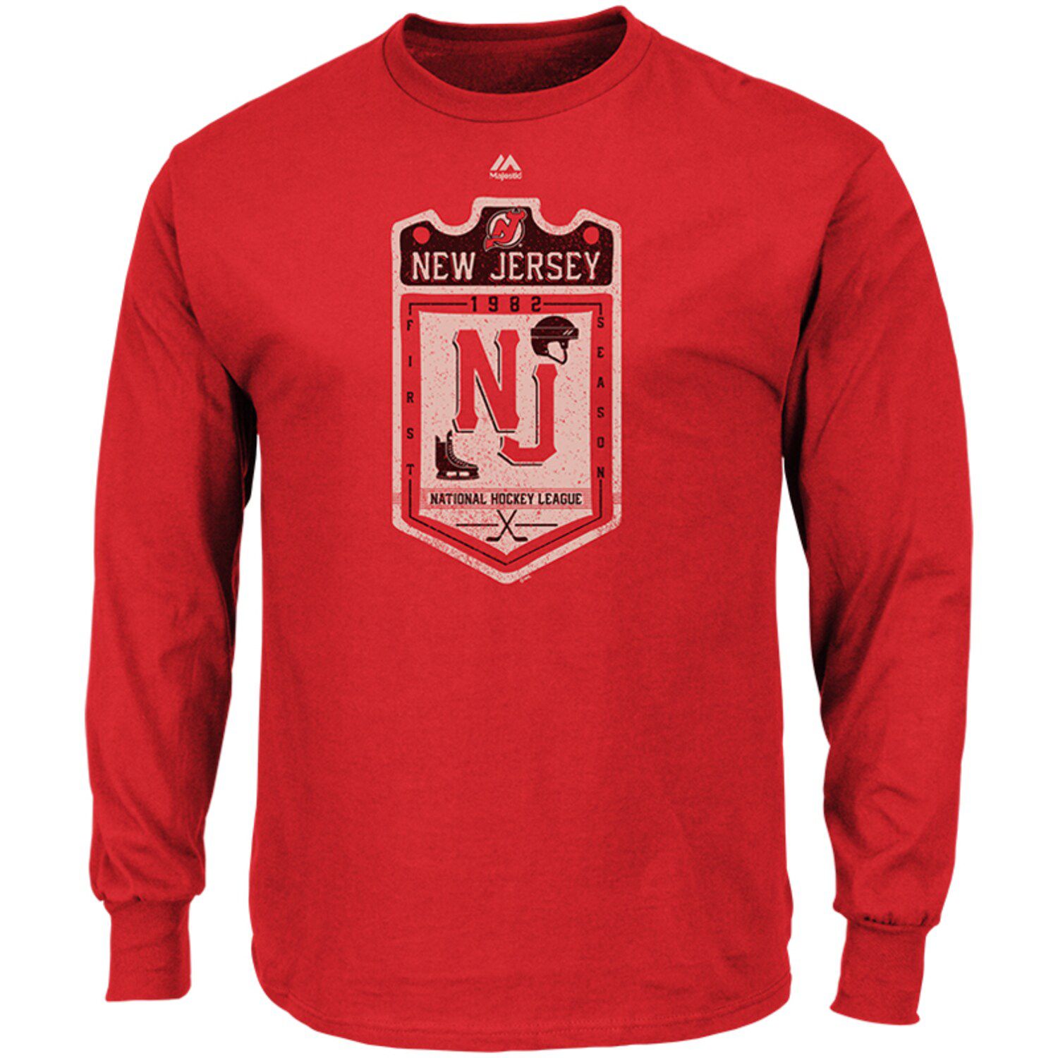 new jersey devils long sleeve shirt