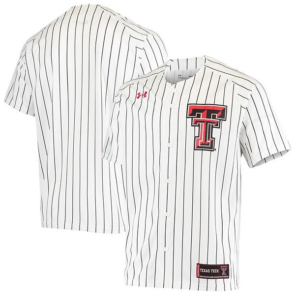 Men's Under Armour Red Texas Tech Red Raiders Performance Replica Baseball Jersey