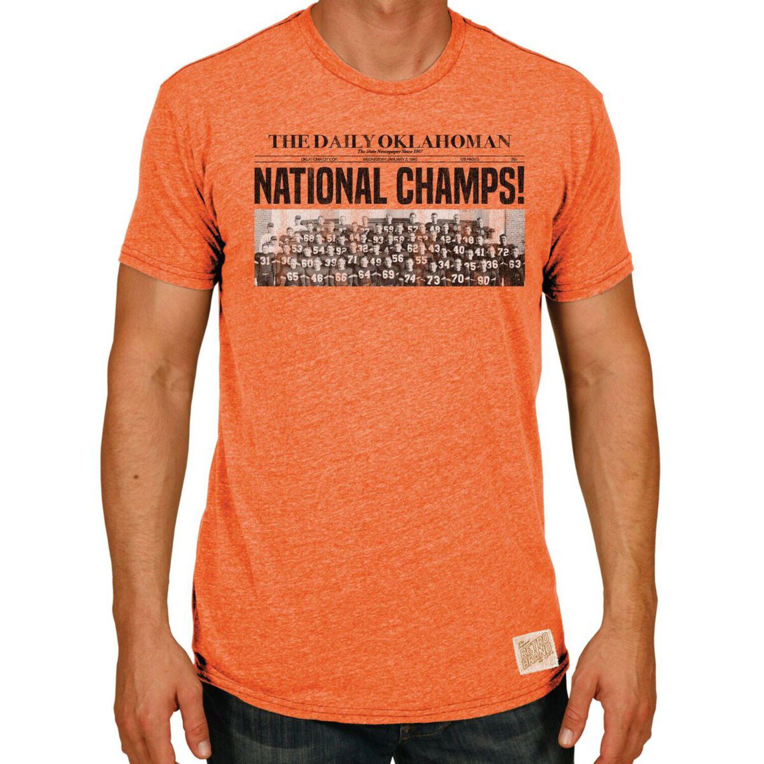 oklahoma state 1945 national championship shirt