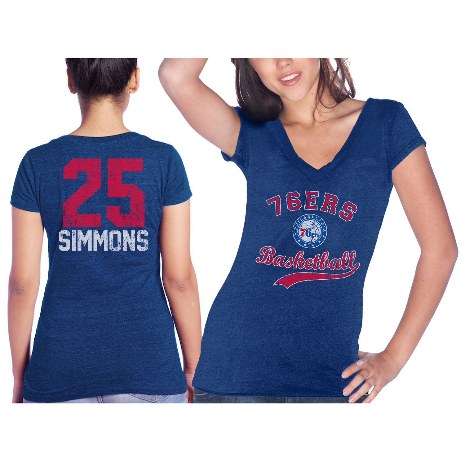 76ers t shirt women's