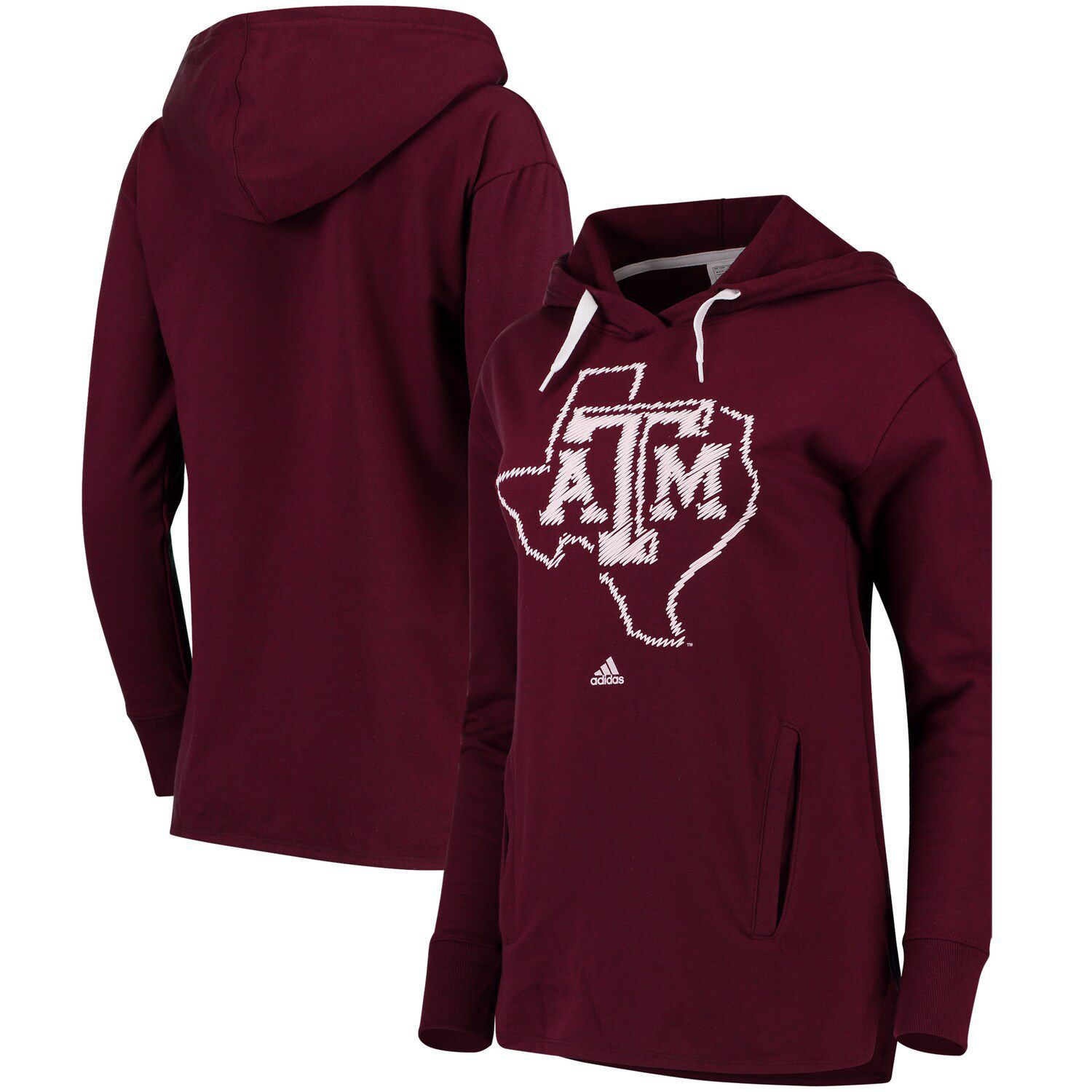 womens maroon adidas hoodie