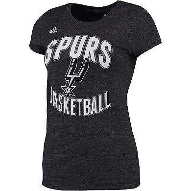 Women's adidas LaMarcus Aldridge Black San Antonio Spurs Name & Number T-Shirt