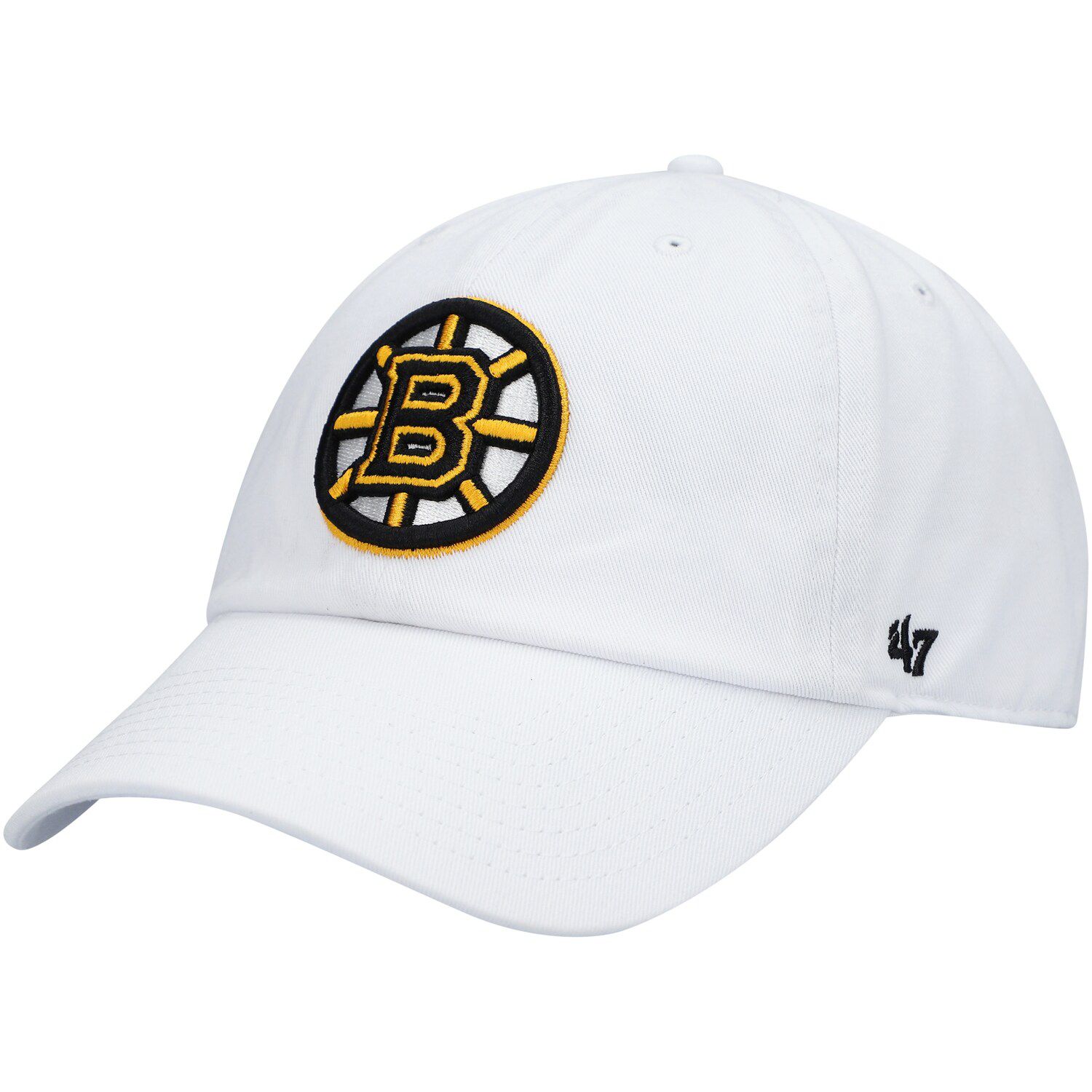 white boston bruins hat