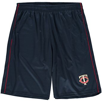 Men's Fanatics Branded Navy Minnesota Twins Big & Tall Mesh Shorts