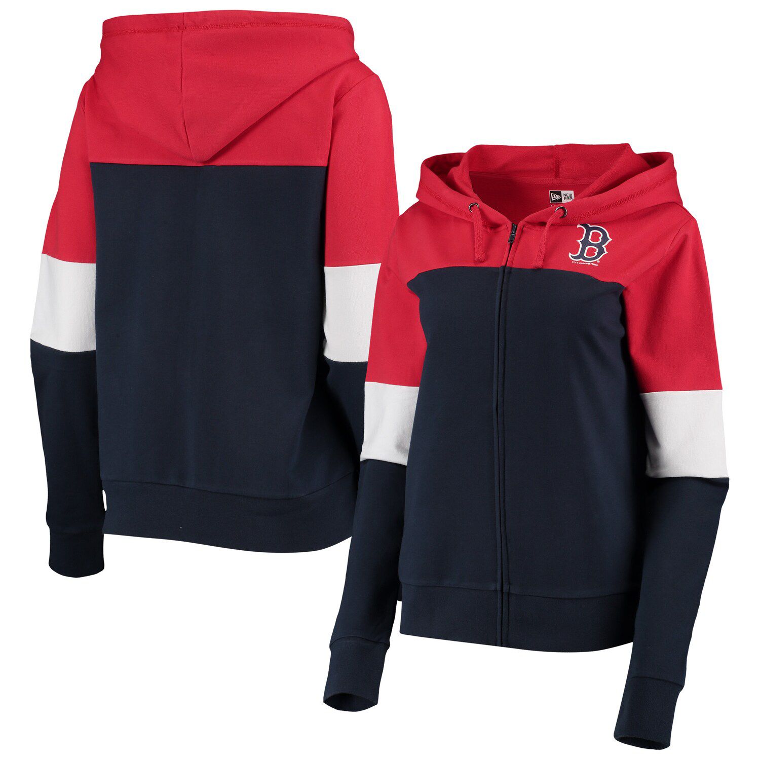 red sox zip hoodie