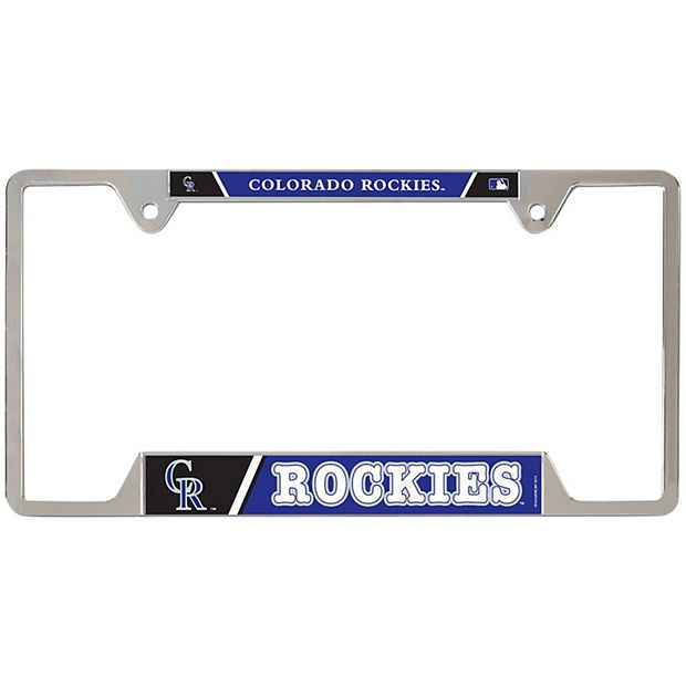 WinCraft Colorado Rockies License Plate Frame