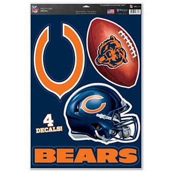 WinCraft Chicago Bears #1 Fan 11" x 17" Multi-Use Decal Sheet