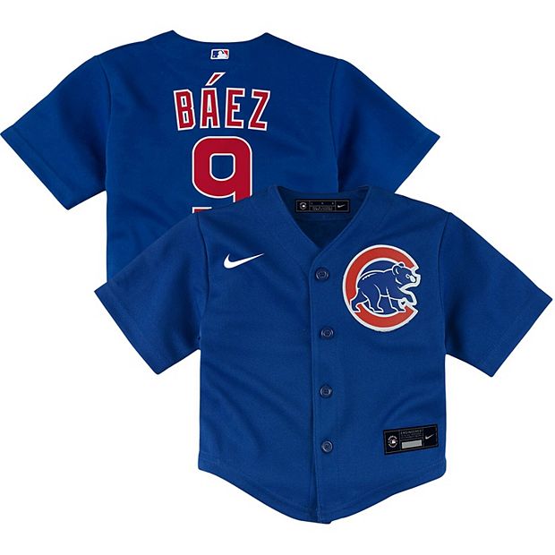 Youth Chicago Cubs Javier Baez Nike Royal Alternate Replica Player Jersey