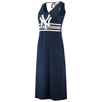 New York Yankees G-III 4Her by Carl Banks Women's Game Over Maxi Dress -  Navy