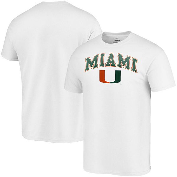 Men's Fanatics Branded White Miami Hurricanes City Pride T-Shirt Size: Large