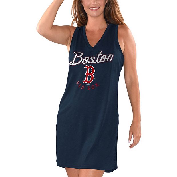 Women's G-III 4Her by Carl Banks Navy Boston Red Sox Beach Cover