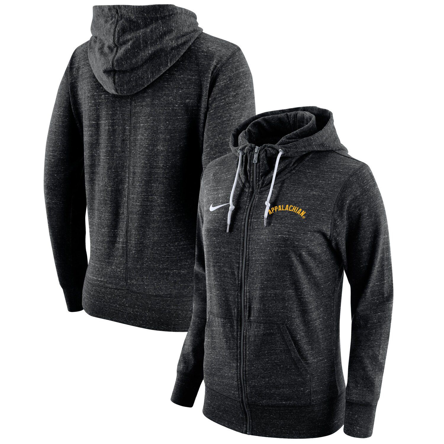 black nike zip hoodie women's