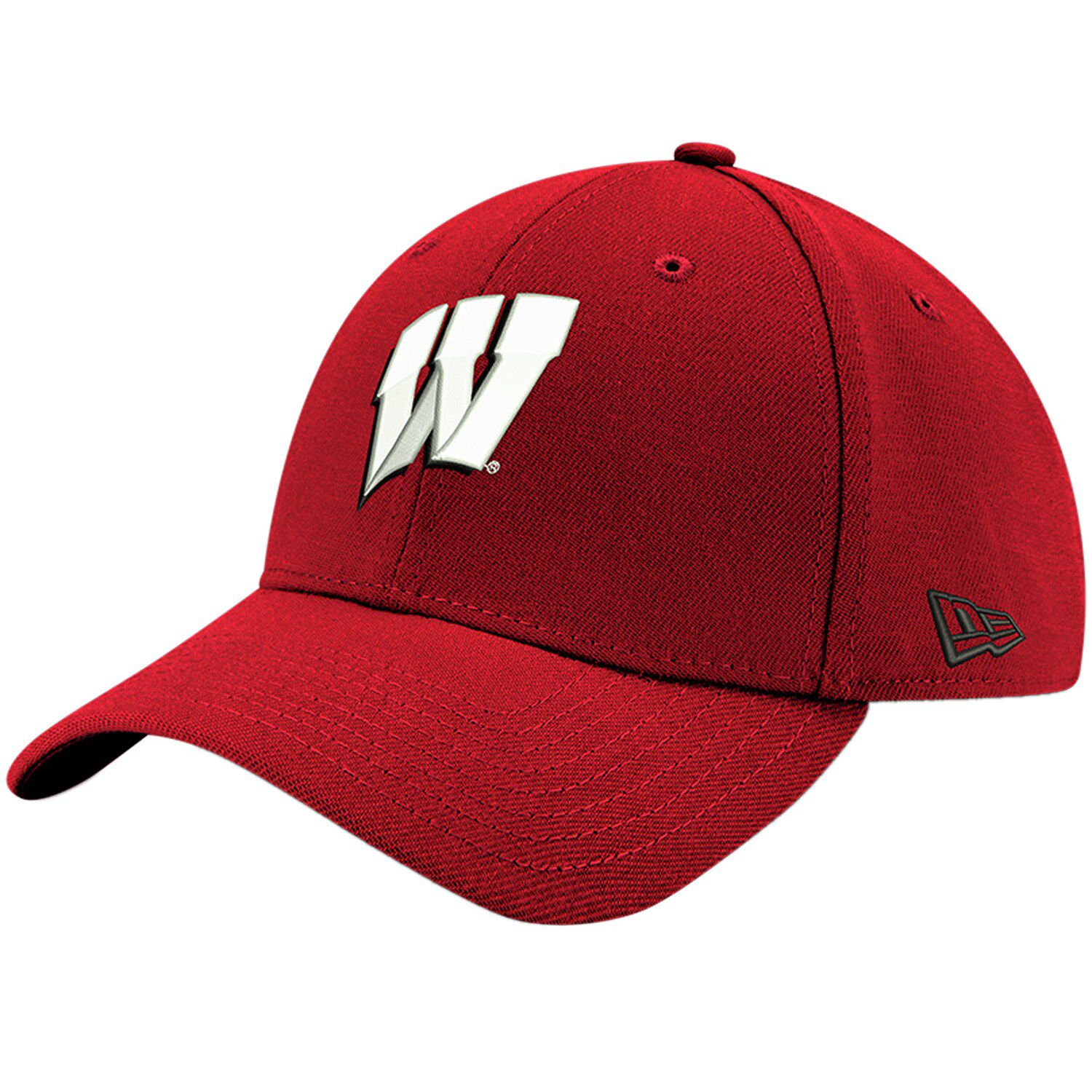 wisconsin badgers fitted hat