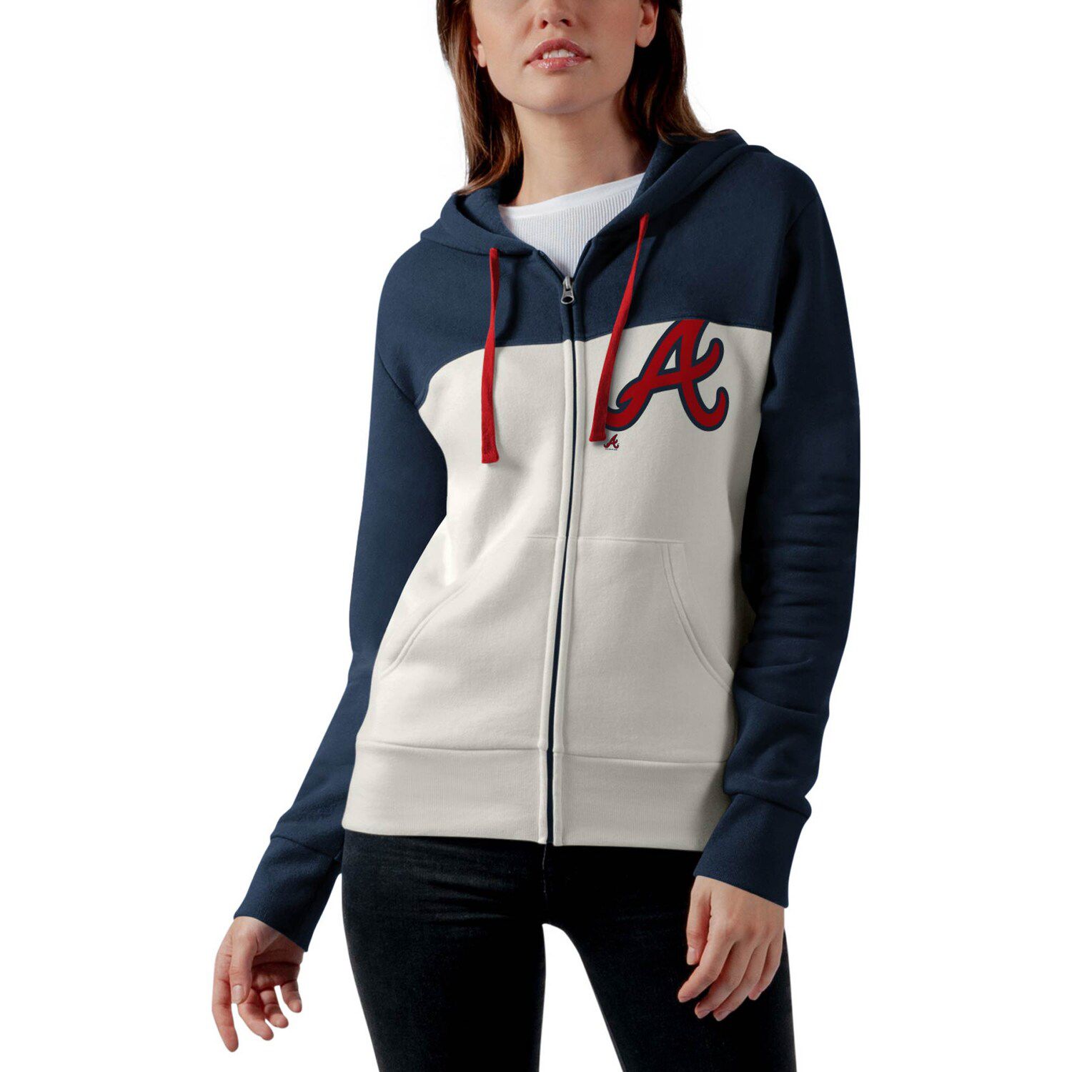 womens atlanta braves sweatshirt