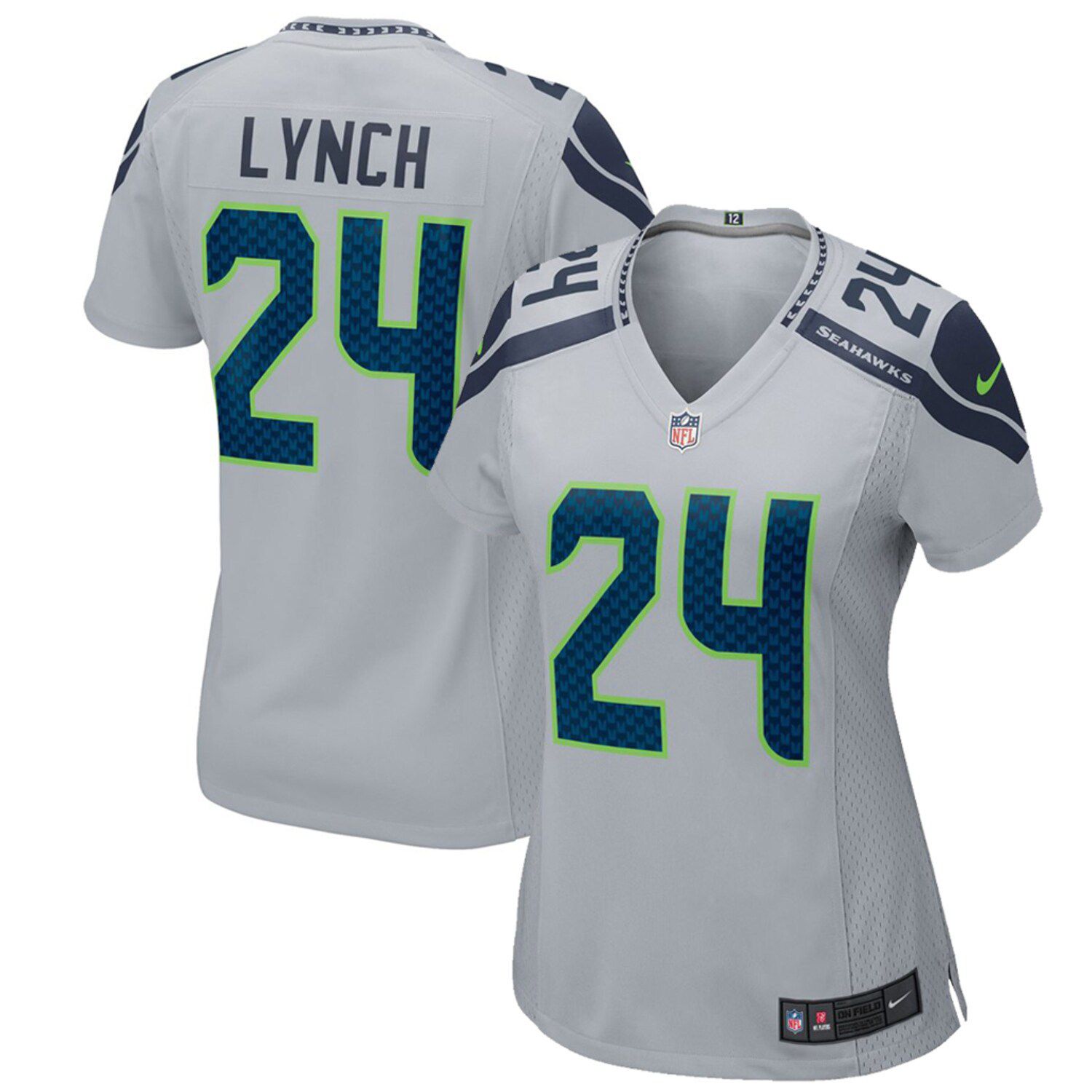 Women's Seattle Seahawks Marshawn Lynch 