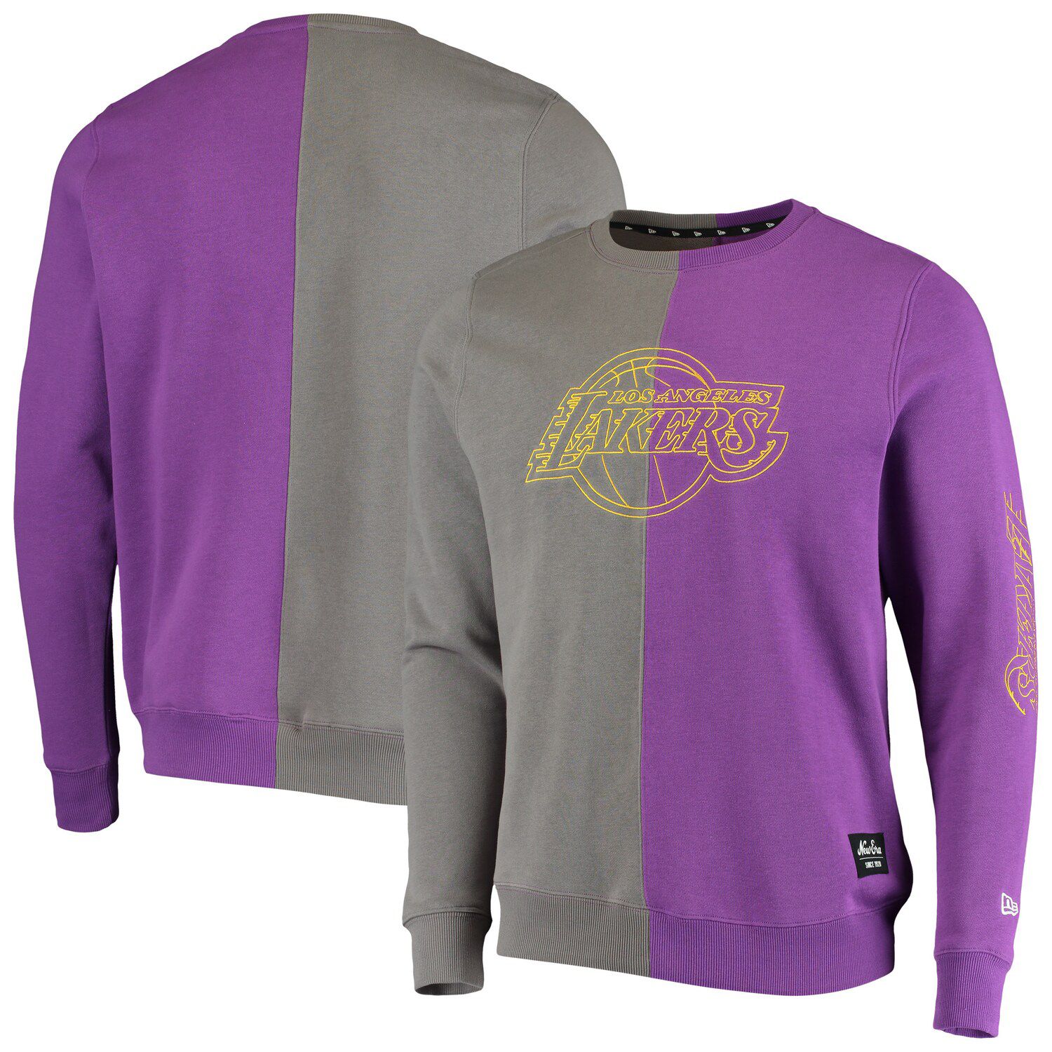 purple lakers sweater